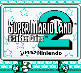 Super Mario Land 2 Deluxe Title Screen